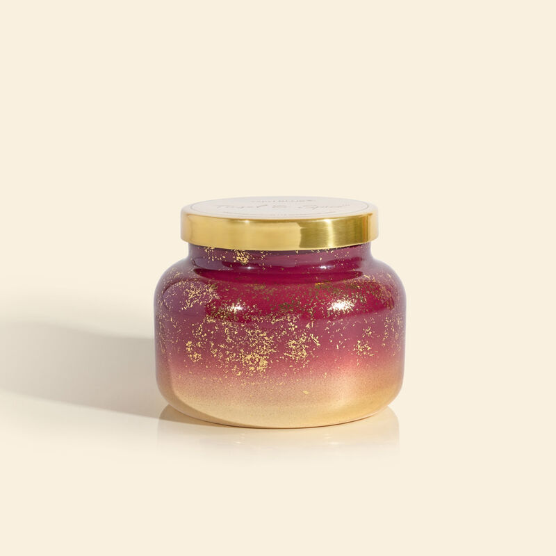Tinsel and Spice Glimmer Signature Jar, 19 oz is a holiday fragrance image number 0